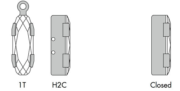 Swarovski 15 004 - Long Classic Oval Configuration